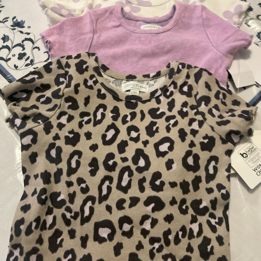Grayson 18M Girl's set of three Tops NWT